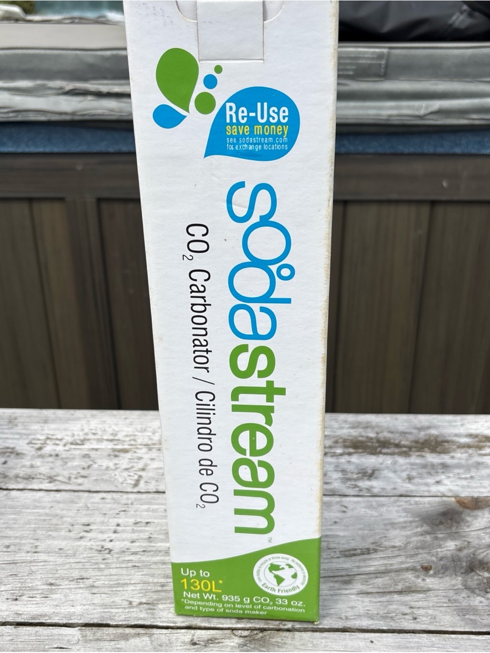 Retired 130L SodaStream CO2 Carbonator Cylinder